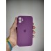 Силіконовий чохол Original Square RoundCam для Apple iPhone 11 (28) Brinjal