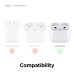 Чохол для навушників Full Silicone Case with Microfiber Apple AirPods (14) Рожевий