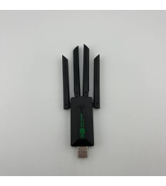 USB-адаптер Wi-Fi дводіапазонний 1200 МБ / с 2.4 ГГц 5 ГГц USB 3.0 (Чорний)