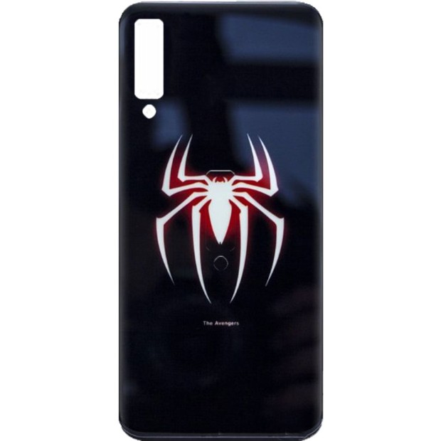 Накладка з підсвіткою Luminous Glass для Samsung A7 (2018) A750 (Людина-павук)
