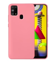 Силіконовий оригінальний чохол 360 для Samsung Galaxy M31 (2020) (Рожевий)