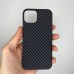 Чехол-накладка Carbon MagSafe для Apple iPhone 13 (Чёрный)