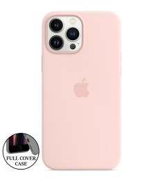 Силикон Original Round Case Apple iPhone 13 Pro Max (76) Chalk Pink