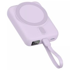 Беспроводной аккумулятор Proove Neutron + встроенный Type C-кабель 22.5W 10000mAh (Purple) Беспроводной аккумулятор Proove Neutron + встроенный Type C-кабель 22.5W 10000mAh (Purple)