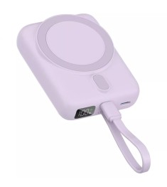 Бездротовий акумулятор Proove Neutron + вбудований Type C-кабель 22.5W 10000mAh ..