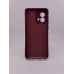 Силікон Original Motorola Moto G84 (ShutCam) (Бордовий)