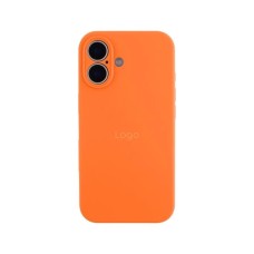 Силикон Original RoundCam Case Apple iPhone 16 (18) Orange