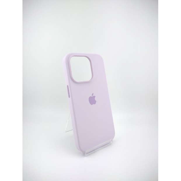 Чехол Silicone Case with MagSafe Apple iPhone 14 Pro (Lilac)