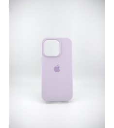 Силіконовий чохол з MagSafe для Apple iPhone 14 Pro (Ліловий)