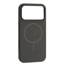Силикон Original Round Case with MagSafe Apple iPhone 17 Pro (19) Dark Grey