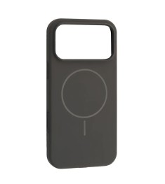 Силіконовий Original Round Case with MagSafe Apple iPhone 17 Pro (19) Dark Grey