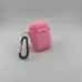 Чохол для навушників Full Silicone Case Apple AirPods 1  /  2 (36) Candy Pink