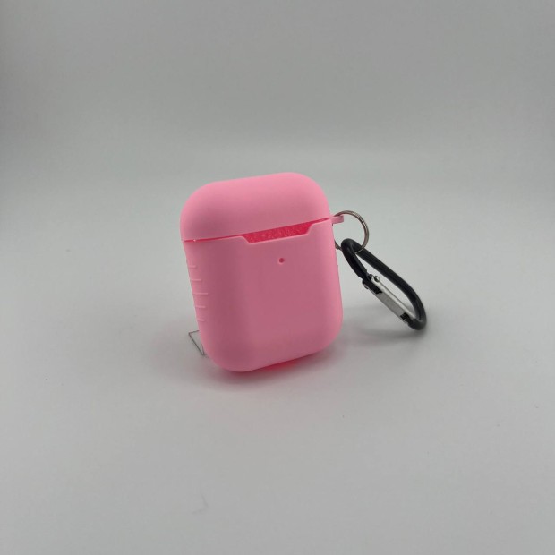 Чохол для навушників Full Silicone Case Apple AirPods 1  /  2 (36) Candy Pink