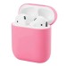 Чехол для наушников Full Silicone Case Apple AirPods 1 / 2 (36) Candy Pink