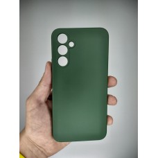 Силіконовий Original 360 Чохол Samsung A54 (ShutCam) (Темно-зелений)