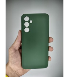 Силіконовий Original 360 Чохол Samsung A54 (ShutCam) (Темно-зелений)