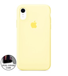 Силикон Original Round Case Apple iPhone XR (51) Mellow Yellow