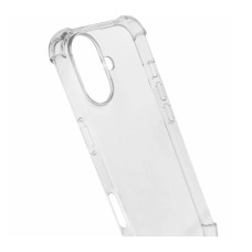 Силикон 6D Apple iPhone 17 (ShutCam) (Прозрачный)