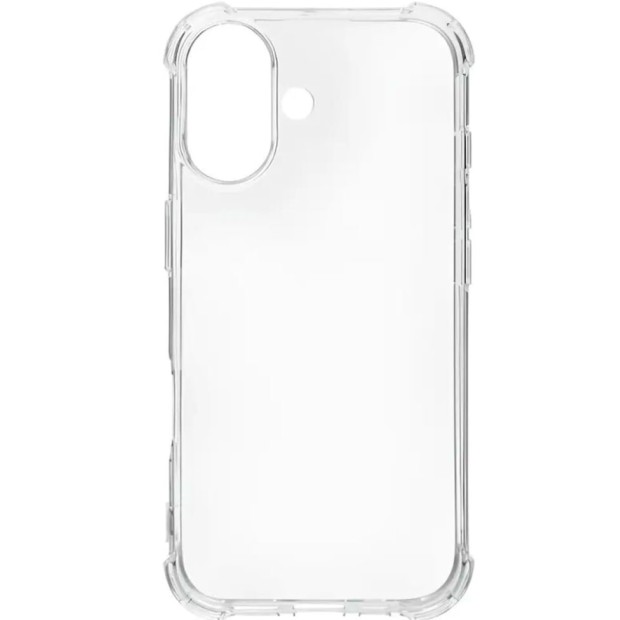 Силікон 6D Apple iPhone 17 (ShutCam) (Прозорий)