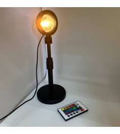 Настільна лампа-нічник Sunset RGB (16 кольорів)