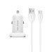 Borofone BZ12 Charger Adapter with MicroUSB Cable (White) Borofone BZ12 Charger Adapter with MicroUSB Cable (White)