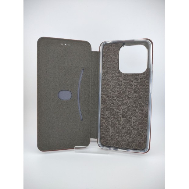 Чохол-книжка Оригінал Xiaomi Redmi 10C  /  12C (Бордовий)