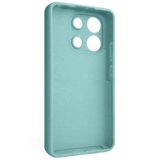 Силіконовий Original Premium Xiaomi Redmi Note 13 4G (ShutCam) (Небесна Бірюза)