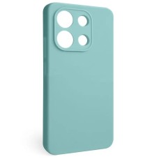 Силіконовий Original Premium Xiaomi Redmi Note 13 4G (ShutCam) (Небесна Бірюза)