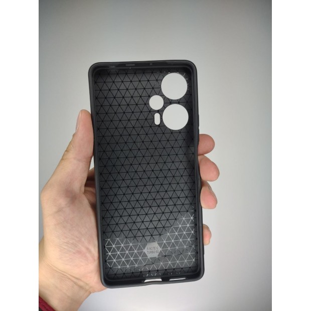 Захисний чохол Ring Serge Armor Case для Xiaomi Poco F5 (ShutCam) (Чорний)