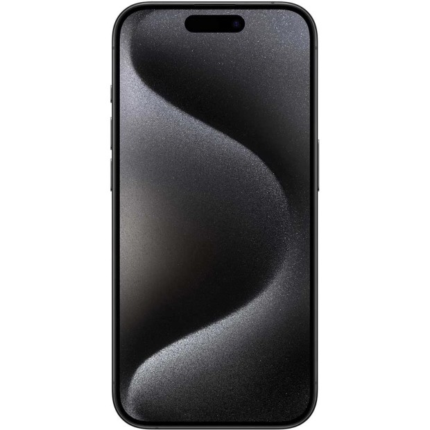 Мобільний телефон Apple iPhone 15 Pro 128Gb (E-sim) (Black Titanium) (Grade A) 90% Б / У O
