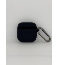 Чохол для навушників Full Silicone Case Apple AirPods 4 (09) Midnight Blue