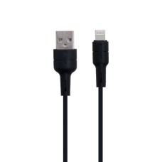 USB-кабель Borofone Silicone BX30 (Lightning) (Чёрный)