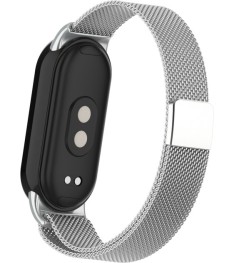 Ремінець Milanese Loop для Xiaomi Mi Band 8  /  Mi Band 9 (сталевий)