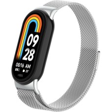 Ремінець Milanese Loop для Xiaomi Mi Band 8  /  Mi Band 9 (сталевий)