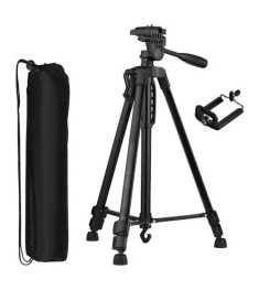 Тринога для зйомки TriPod 3366 (140 см) (Чорний)