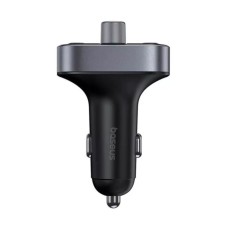 FM - модулятор Baseus S-09 Pro 35W (PD+QC3.0) Type-C+2USB (Чорний) C10762200113-00