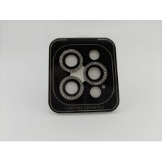 Защитное стекло на камеру Diamond Glass Apple iPhone 12 Pro Max / 13 / 13 Mini (Prata / Silver)