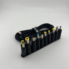 Power cable for laptop with adapter set 100W (Type-C - DC 10in1)