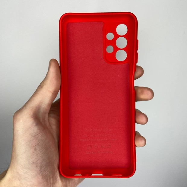 Силіконовий Original 360 чохол для Samsung Galaxy A13 (ShutCam) (червоний) Силіконовий Original 360 чохол для Samsung Galaxy A13 (ShutCam) (червоний)