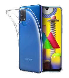 Силіконовий чохол WS Samsung Galaxy M31S (2020) (прозорий)
