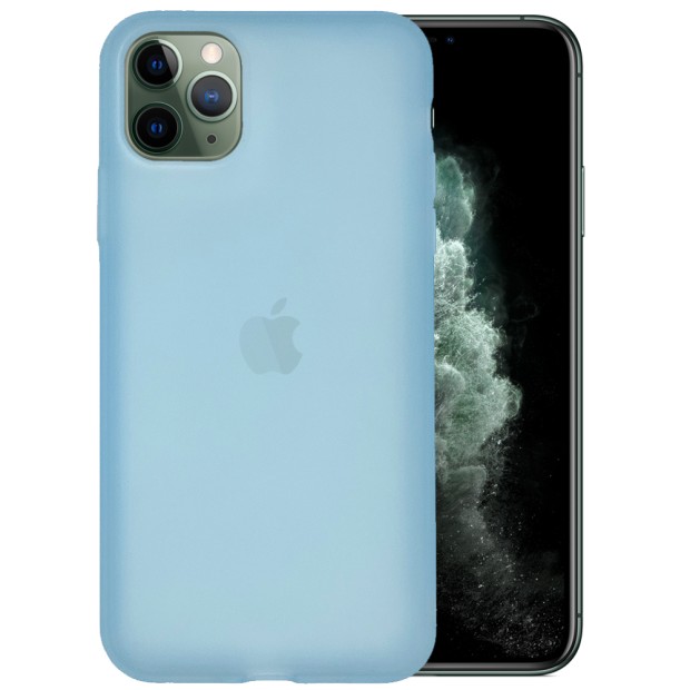 Силикон TPU Latex Apple iPhone 11 Pro (Голубой) Силикон TPU Latex Apple iPhone 11 Pro (Голубой)
