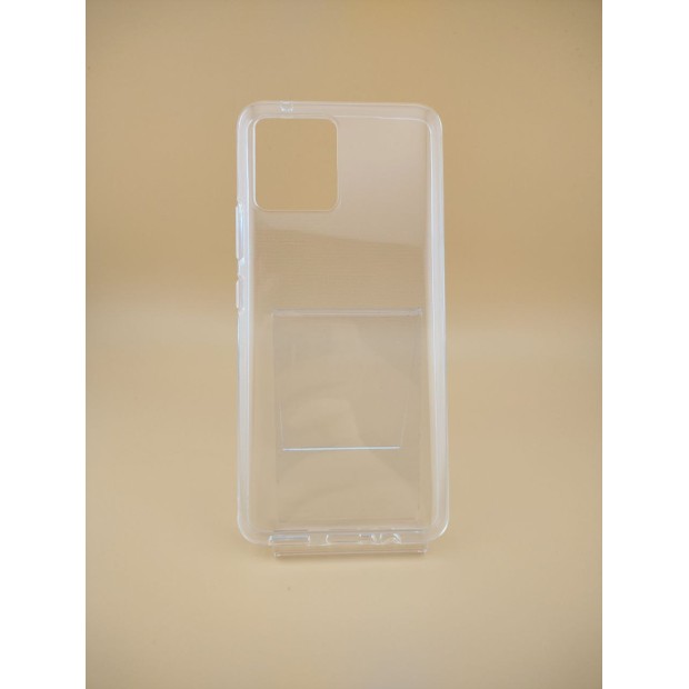 Силіконовий чохол WS для Motorola Moto G72 (Прозорий)