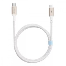 USB-кабель Proove Dense Metal 60W (1m) (Type-C to Type-C) (White)