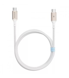 USB-кабель Proove Dense Metal 60W (1m) (Type-C to Type-C) (White)