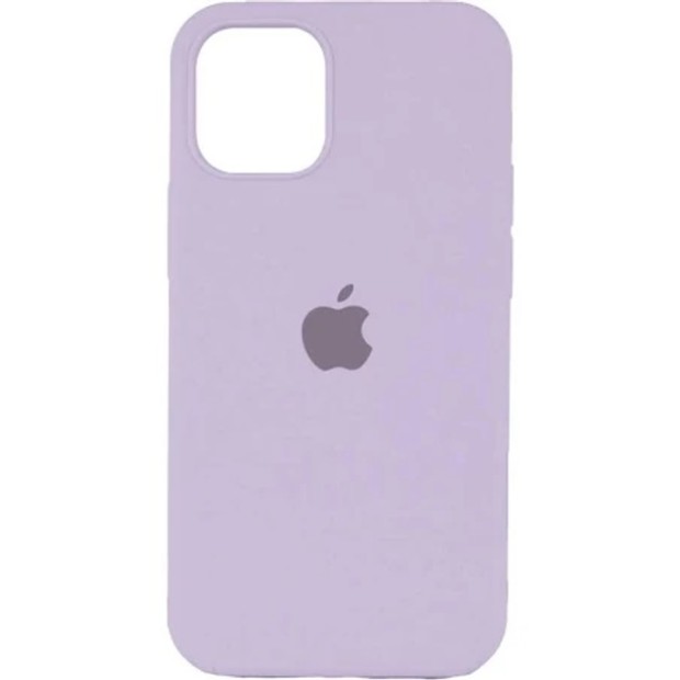 Силикон Original Round Case Apple iPhone 14 Pro (15) Lilac