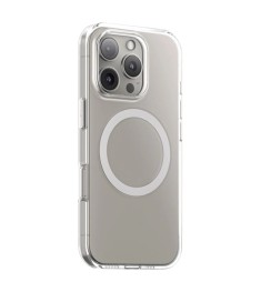 Чохол Blueo Crystal+ Drop Resistance MagSafe для Apple iPhone 16 Pro (Прозорий)