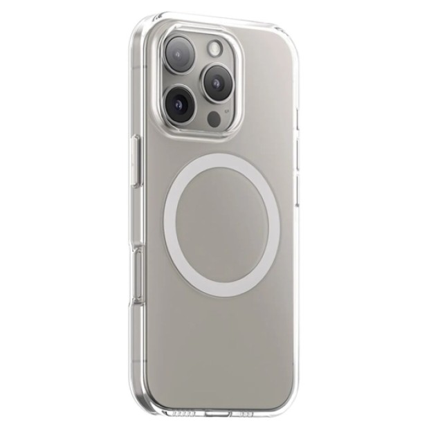 Накладка Blueo Crystal+ Drop Resistance MagSafe Apple iPhone 16 Pro (Transparent)