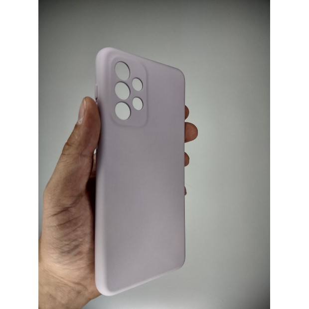 Силікон оригінальний Samsung Galaxy A33 (ShutCam) (Гліцинія)