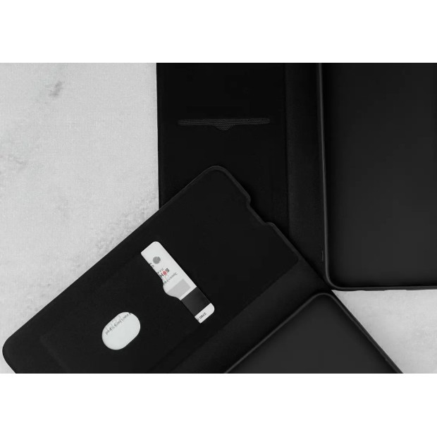 Чохол-книжка Dux Leather для Xiaomi Redmi 14C 4G  /  Poco C75 (Чорний)