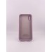 Чохол Силікон Original Square RoundCam для Apple iPhone X  /  XS (01) Bilberry